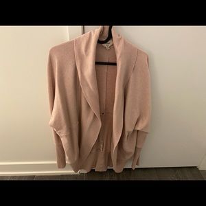 Wilfred long sleeve cardigan. Size XXS in pink. Purchased from Aritzia.